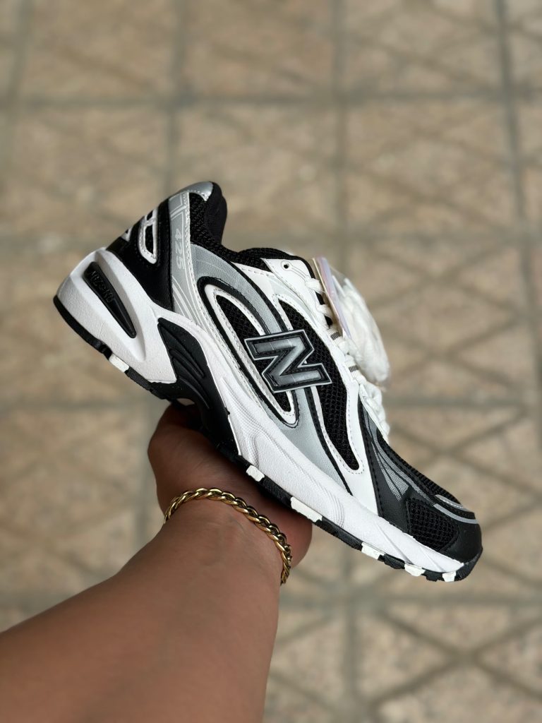 کتونی نیوبالانس 425 سفید مشکی طوسی ( 2138 )