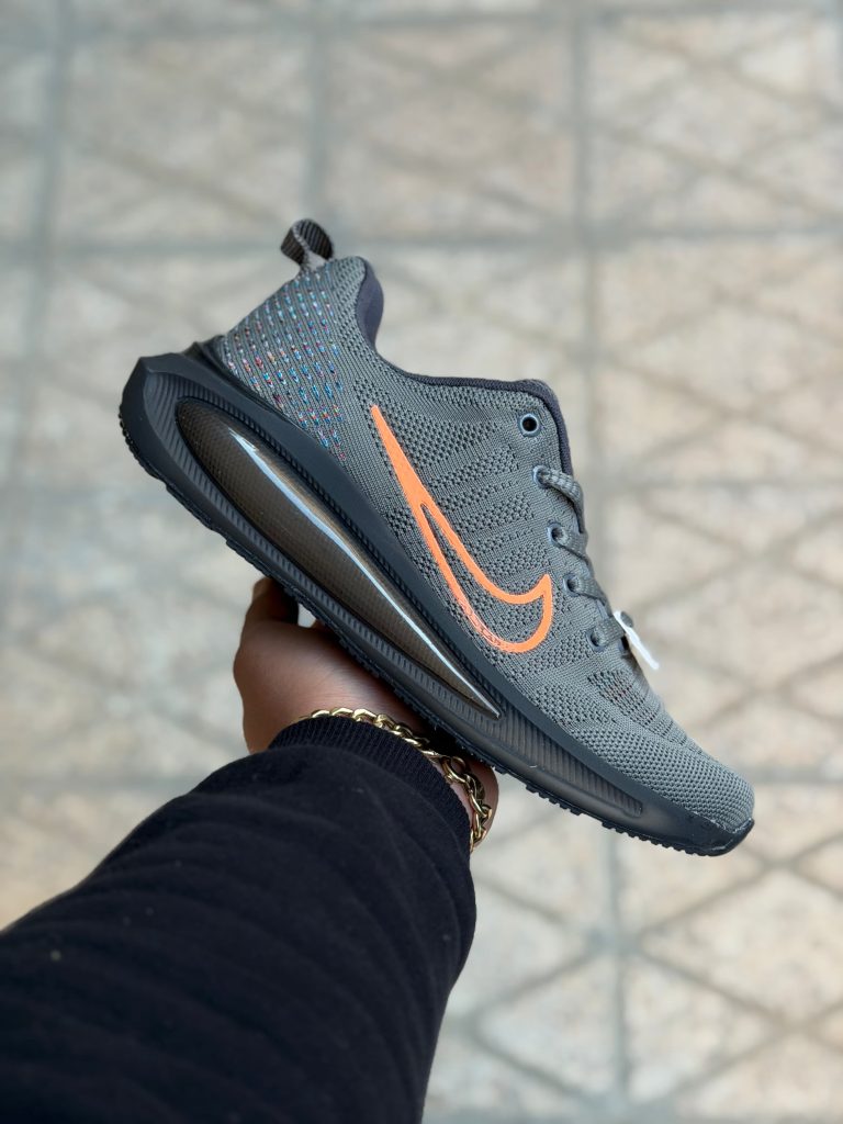 کتونی نایک زوم شیشه ای طوسی